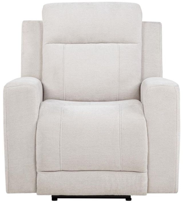 Coaster® Kennett Ivory Upholstered Power Recliner-2