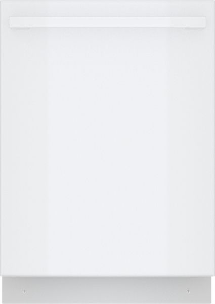 Bosch® 100 Series 24" White Top Control Built In Dishwasher-0