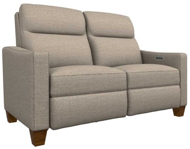 La-Z-Boy® Quinault Mushroom Power Reclining Loveseat with Headrest-0