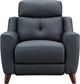 Aurora Furniture Chinook Gunmetal Gray Power Recliner-0