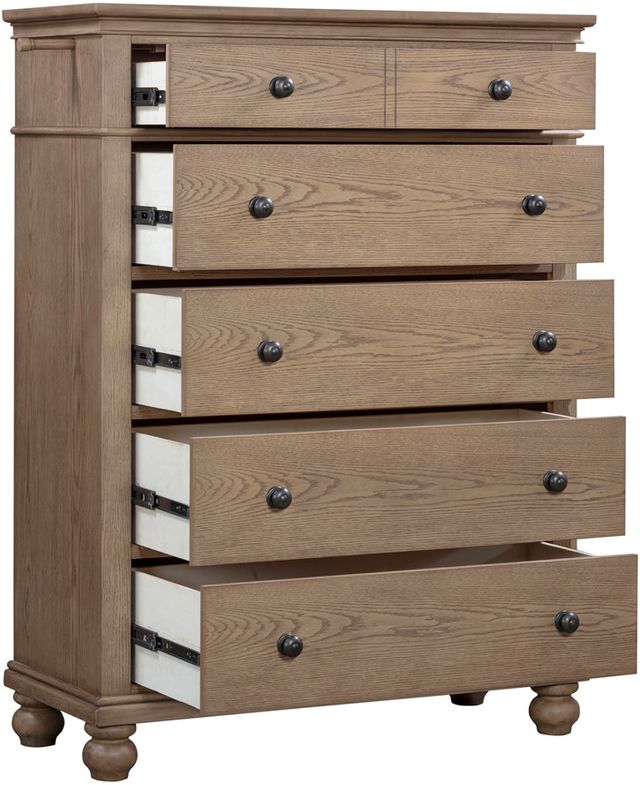 aspenhome® Oxford Tan 5-Drawer Chest-2