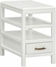 aspenhome® Alexander White Chairside Table-0