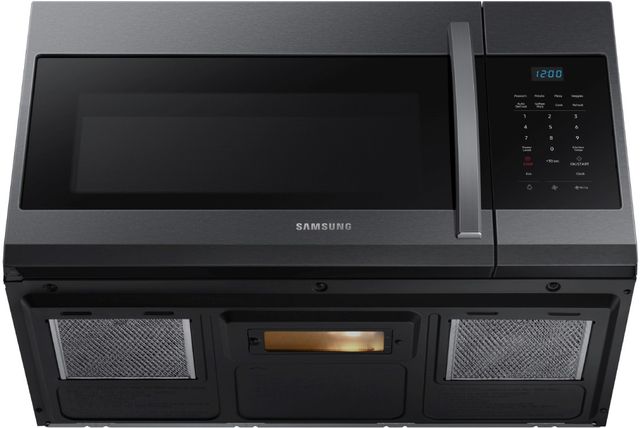 Samsung 1.7 Cu. Ft. Fingerprint Resistant Black Stainless Steel Over The Range Microwave-4