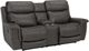Franklin™ Brixton Holster Steel Power Reclining Console Loveseat-0