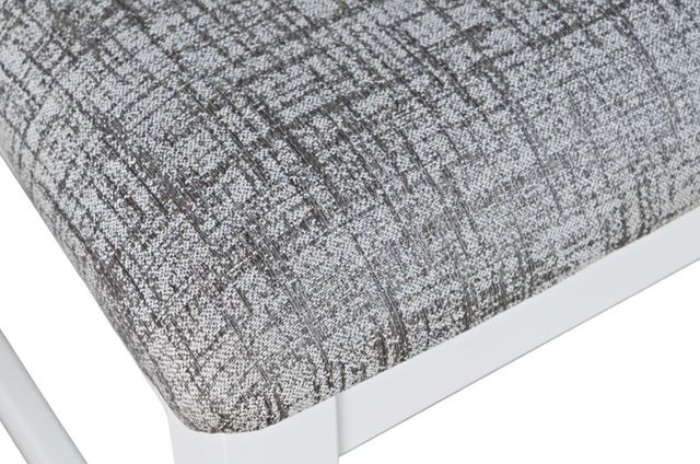 Jofran Inc. Urban Icon Gray/White Slotback Counter Stool-4
