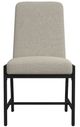 Intercon Newport Beige/Natural Oak Upholstered Side Chair-1