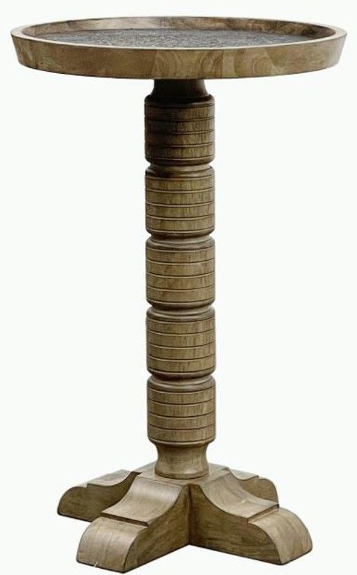 Bernards Tarrington Almond Spot Table-0