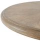 Olliix by Madison Park Lexi Walnut Table with Antique Cream Base-2