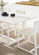 Vanguard® Furniture Breeze Cloud Wooden Outdoor Dining Table-5