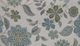 Dynasty Furniture Beige/Blue/Green Ottoman-1