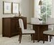 LM Co Home By Vaughan-Bassett Crafted Cherry by Ben & Erin Napier Dark Cherry/Oatmeal Upholstered Side Chair-2