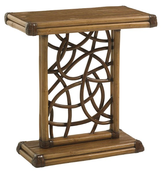 Tommy Bahama Home Twin Palms Angler Accent Table - Thumbnail 4