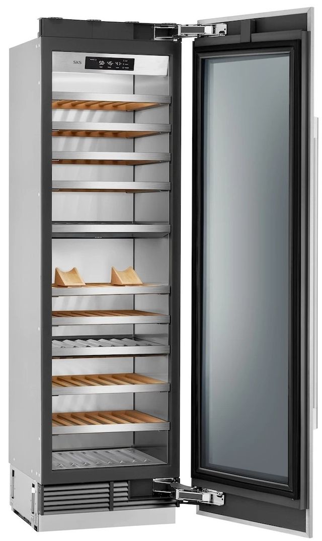SKS 24" Panel Ready Built-In Wine Refrigerator-2