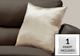 Monarch Specialties Inc. Gold Satin Pillow-0
