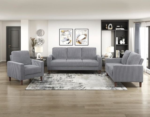Homelegance® Crandall Gray Accent Chair-1