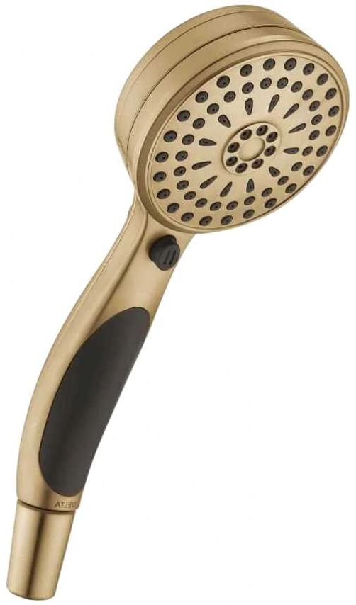 Delta Universal Showering Champagne Bronze 2.5 GPM 9-Setting ActivTouch Hand Shower-0