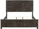 New Classic® Home Furnishings Andover 5-Piece Nutmeg Queen Panel Bedroom Set with Two Nightstands-2