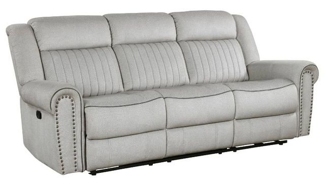 Homelegance® Brennen Mist Double Manual Reclining Sofa-0