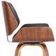 Armen Living Tyler Brown 30" Swivel Bar Stool-4