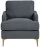 Homelegance® Colette Dark Gray Accent Chair-2