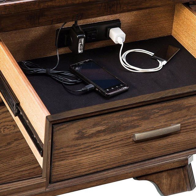 Intercon Telluride Vintage Oak Gentleman's Chest-1