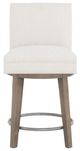Fairfield® Customizable Entree Dining Straight Short Back Swivel Counter Stool-1