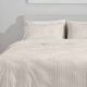 BEDGEAR® Performance® 3-Piece Racetrack/Cream Moisture-Wicking King Duvet and Sham Set-1