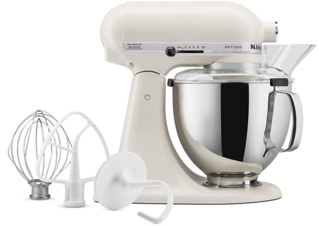 KitchenAid® Artisan® Series 5.0 Quart Porcelain White Stand Mixer-0