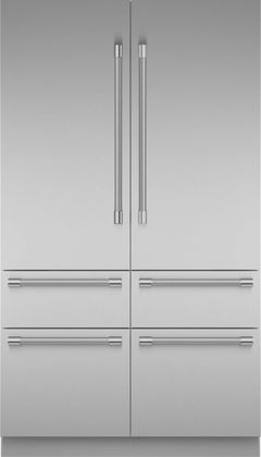 Thermador® Freedom® 48 in. 26.8 Cu. Ft. Professional Stainless Steel Built In Counter Depth French Door Refrigerator