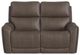 Flexsteel® Carter Cappuccino Power Reclining Loveseat with Power Headrests and Lumbar-2