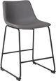Signature Design by Ashley® Centiar Gray Counter Stool-0