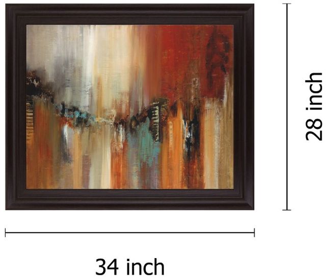 Classy Living Fiery Skyline Wall Art-1