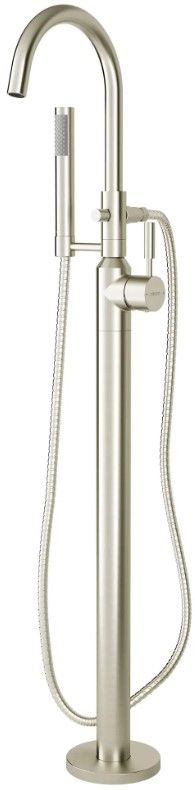American Standard Colony® PRO Brushed Nickel Freestanding Bathtub Faucet with Lever Handle-1