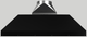 Vent-A-Hood® 48" Black Island Liner Insert-0