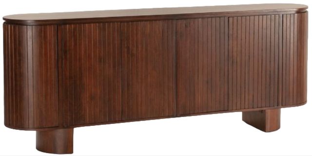 Home Trends & Design Athena Aged Mahogany Sideboard-0