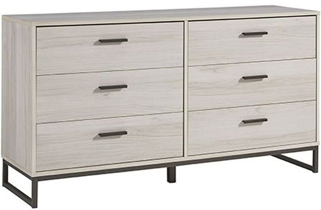 Signature Design by Ashley® Socalle 5-Piece Natural Twin Youth Platform Bed Set-2