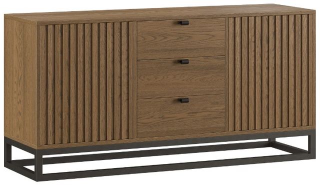 HH2 Home Reserve Light Brown 60'' Entertainment Console