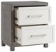 Homelegance® Rowan Gray/Ivory Nightstand-3