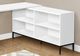 Monarch Specialties Inc. White L-Shaped Office Desk-2
