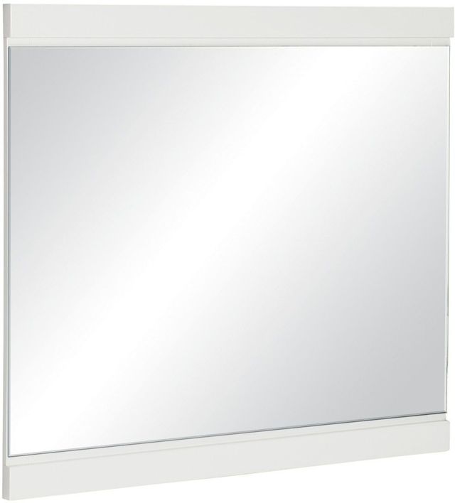 Mazin Furniture Kerren White Mirror-1