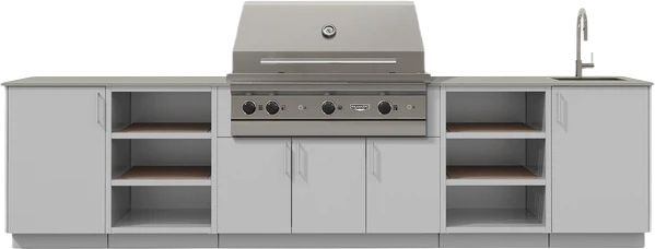 Urban Bonfire® Stratus 42 141" Chantilly Outdoor Kitchen-0