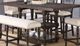 Winners Only® Xcalibur Espresso Dining Table-0