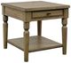 Bernards Tarrington Almond End Table-0