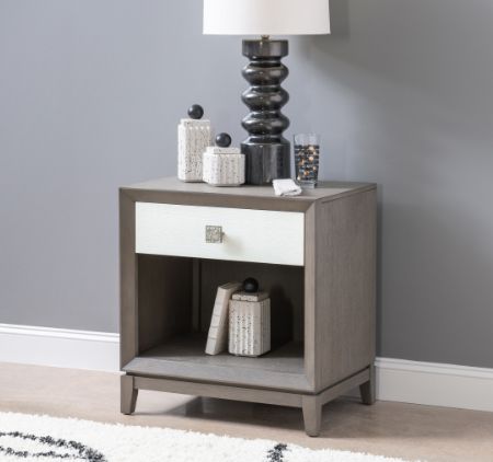 Legacy Classic Terra Luna Nightfall/White Cloud Open Nightstand-2