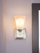 Moen® Voss™ Brushed Nickel One Globe Bath Light-1