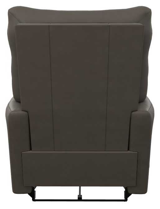 La-Z-Boy® Rowan Otter Leather Power Wall Recliner with Headrest and Lumbar-4