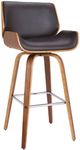 Armen Living Tyler Brown/Walnut Counter Stool-0