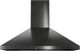 GE® 30" Black Stainless Wall Mount Pyramid Chimney Hood-0