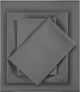 Olliix by Intelligent Design Charcoal California King Microfiber All Season Wrinkle-Free Sheet Set-0