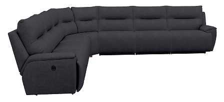 La-Z-Boy® Palmer Midnight Reclining Sectional with Custom Layout Options-1